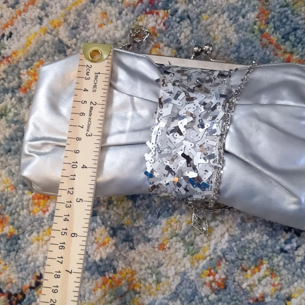 BOGO! Silver Clutch - Picture 8 of 8